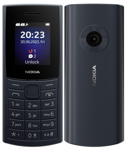 [N-110-2023-4GDS-MBL] Nokia 110 (2023) 4G Dual Sim Midnight Blue