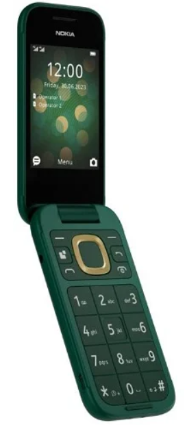 Nokia 2660 Flip 4G Dual Sim Green